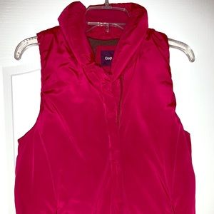 Gap Puffer Vest with Elastic Waist